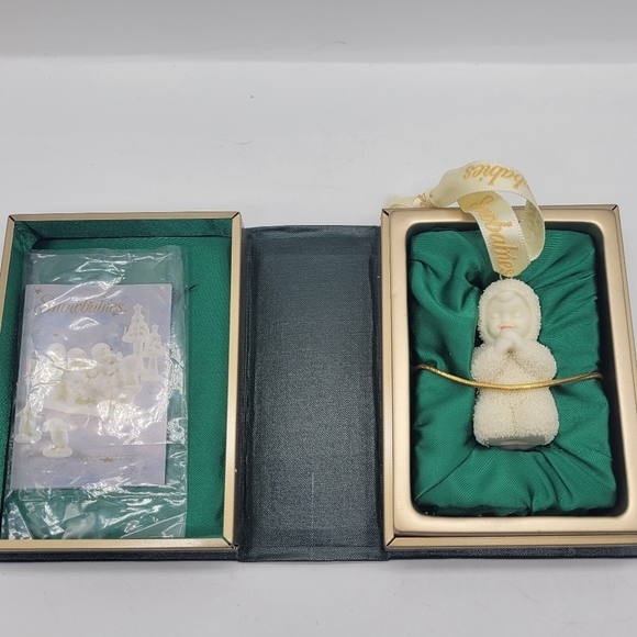 Department 56 Other - Shall I Play for You in Box Department 56 Retired Snowbabies Christmas Ornament